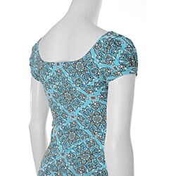 Energie Junior's Scoop Neck Cap Sleeve Shirt