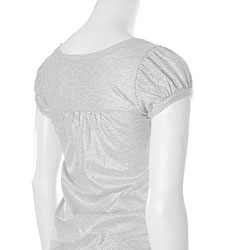 Energie Junior's Metallic Short Sleeve Shirt