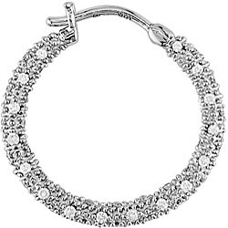18k Gold 1/2ct TDW Diamond Hoop Earrings (G-H-I, SI)