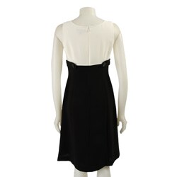 Tahari ASL Women's Sleeveless Colorblock Sheath Dress