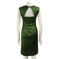 Donna Ricco Women's Sleeveless Open Back Dress