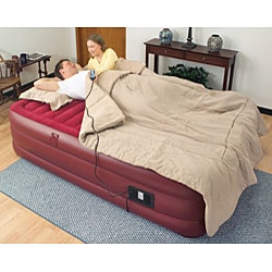 Air Cloud Raised Full-size Air Bed with Remote