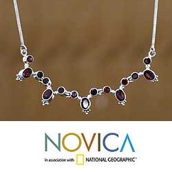 Garnet 'Tiara' Necklace (Indonesia)