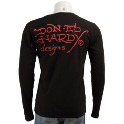 Ed Hardy Men's 'Free Agent' Long-sleeve Shirt