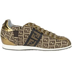 Fendi Zucchino Canvas Sneakers