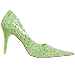 Liliana by Adi Women's Croc Print Stilettos