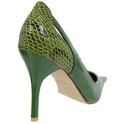 Adi Liliana Snake Print Pointed-toe Pumps