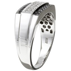 14k Gold 3/8ct TDW Diamond Men's Ring (H, I2)