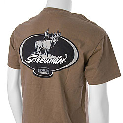 Upstream Images Men's Screamin Wildlife T-shirt