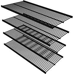 Flow Wall 24-square-foot Silver Deluxe Shelf Starter Set