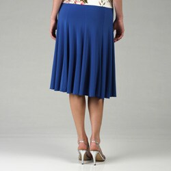 Adi Designs Women's Mid-length Flowing Skirt