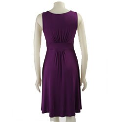 Curtsey Women's Empire V-neck Dress