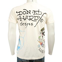 Ed Hardy Men's Short-sleeve Leopard Shirt