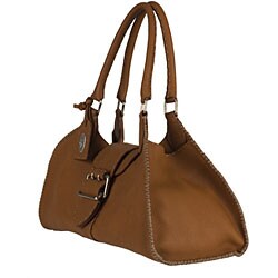 Fendi Medium Selleria Hobo Leather Handbag