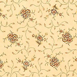 Handmade Ivory/ Beige Wool and Silk Rug (8'6 x 11'6)