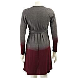 Pathway Women's Dip-dyed Knit V-neck Dress