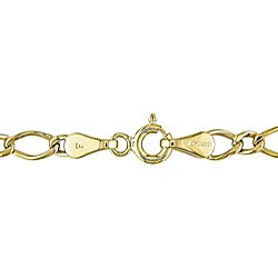 10k Gold Link Anklet with Diamond Flower Charm