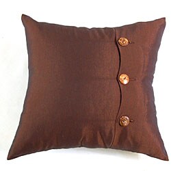 Decorative Brown/ Black Stripe Cushion Cover