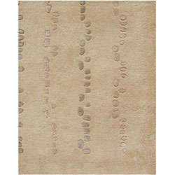 Hand-tufted Doha Wool Rug (5' x 8')
