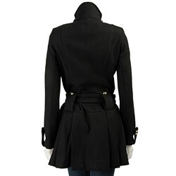 Honee Women's Low Belted Wool Jacket