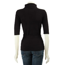 Press Women's 1/2-sleeve Sweater with Funnel Neck