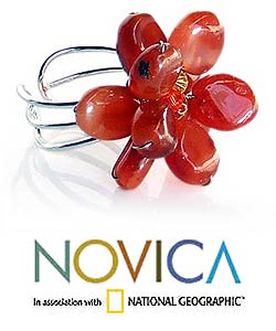 Carnelian 'Paradise' Ring (Thailand)