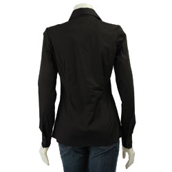 Essentials by A.B.S. Women's Ruffle Top Blouse