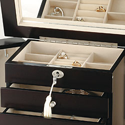 Espresso Jewelry Box