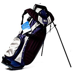 Ergonomix Navy/ Silver Golf 'Ergowalk' Stand Bag