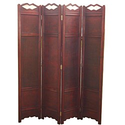 Phat Tommy Old World Map Folding Room Divider