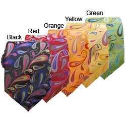 Boston Traveler Men's Paisley Tie Gift Set