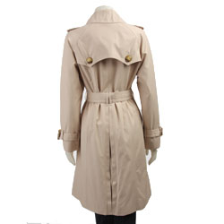 London Fog Women's Double-breasted Trench Coat