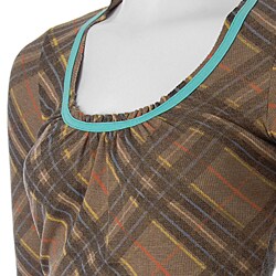 Scrapbook Long-sleeve Waffle Knit Top