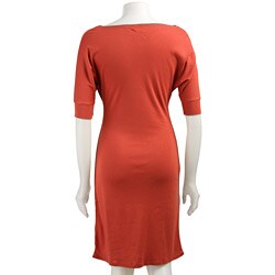 LinQ Women's 1/2-sleeve Empire Waist Dress