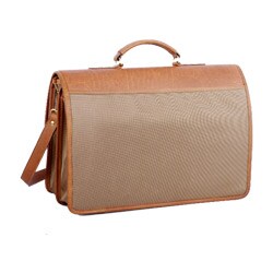 Aston's Multi-compartment Briefcase