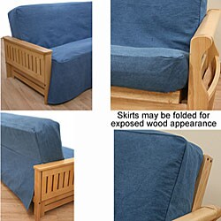 Full-size Hip Hop Skirted Futon Slipcover 