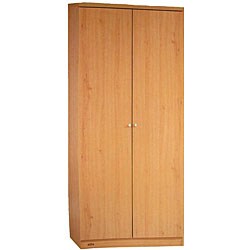 Elton 2-door Walnut/Pear Finish Armoire