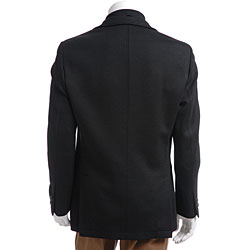 Radley Men's Black Wool Knit Blazer