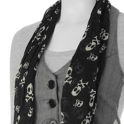 Self Esteem Junior's Vest Front Top and Scarf