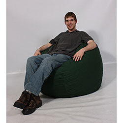 Original Fuf Medium Green Twill Lounge Chair