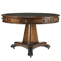 William Mary Walnut Dining Table Drexel Heritage Mahogany