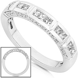 14k Gold 1/2ct TDW Princess Diamond Wedding Band (H-I, I1-I2)