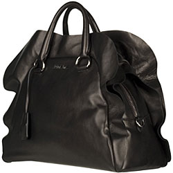 Prada Dark Brown Nappa Satchel