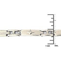 Stainless Steel Diamond Design Bracelet