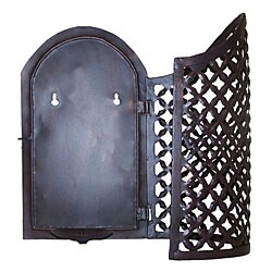 Handcafted Iron Lattice Lantern (India)