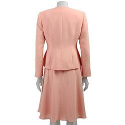Evan Picone Women's 2-piece Crepe Jacket/ Dress Set