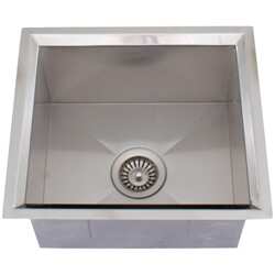 Ticor 16-gauge Stainless Steel Undermount Kitchen Sink