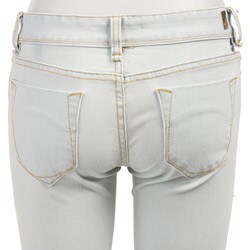 FINAL SALE Odyn Women's 'Sea Bleach' Skinny Jeans