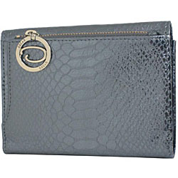 O by Oscar de la Renta Serpiente Trifold Wallet