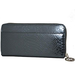 O by Oscar de la Renta Serpiente Zip Wallet